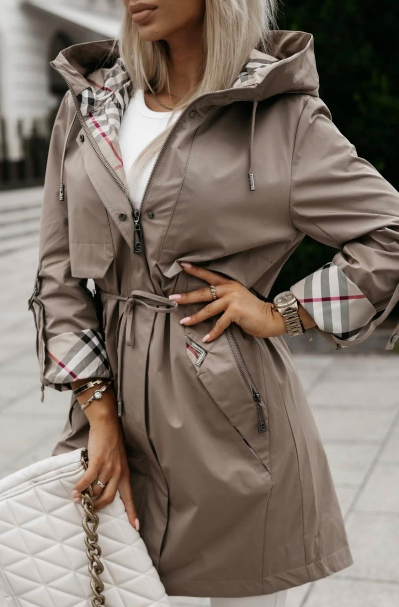 Impermeabile Berry con zip