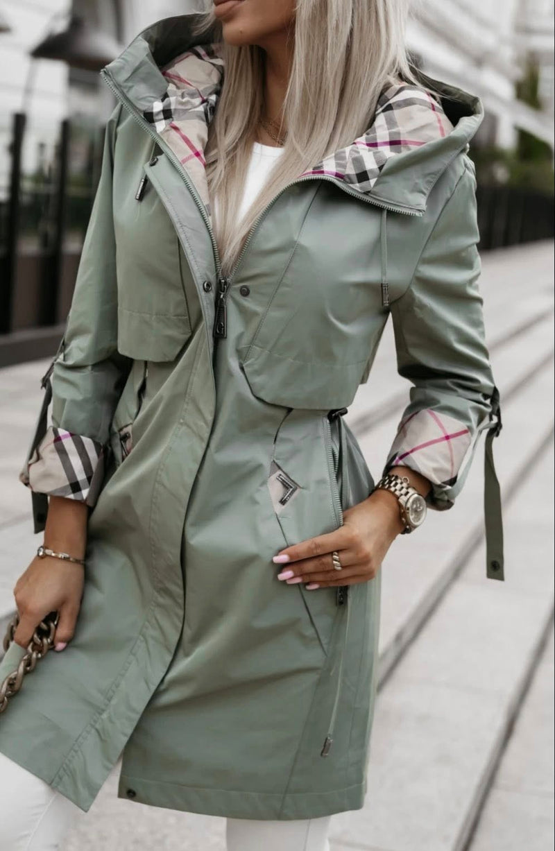 Impermeabile Berry con zip