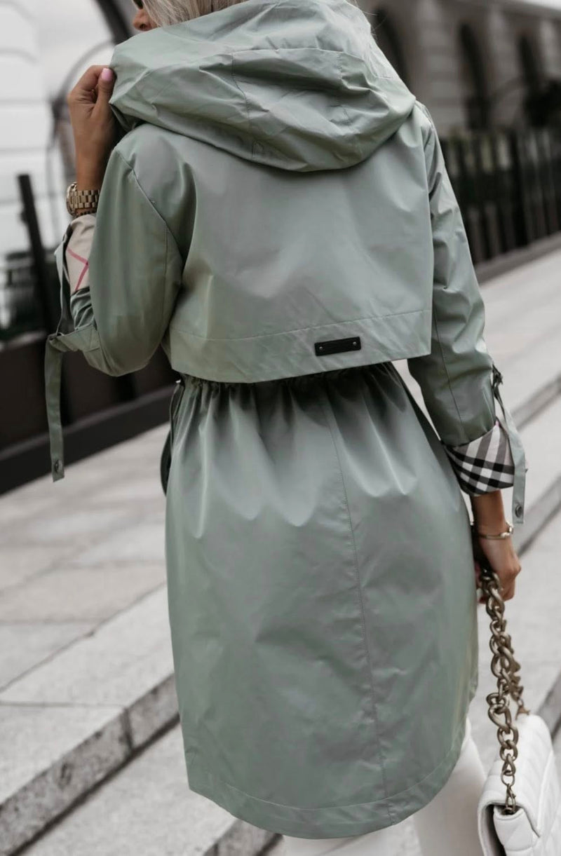 Impermeabile Berry con zip